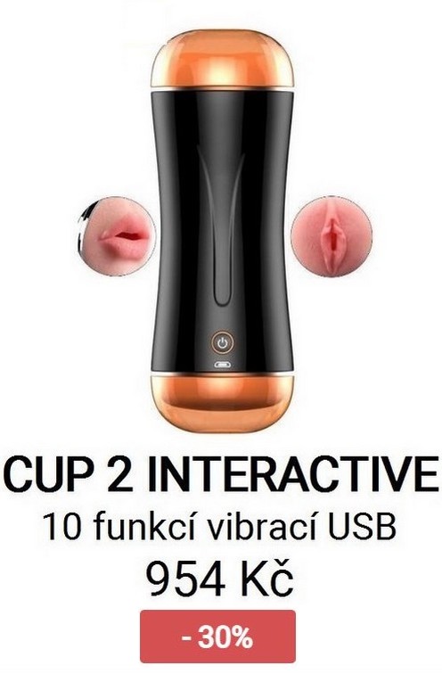 CUP 2 INTERACTIVE - 10 funkcí vibrací USB