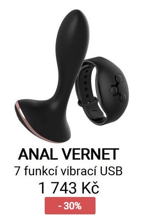 ANAL VERNET - 7 funkcí vibrací USB